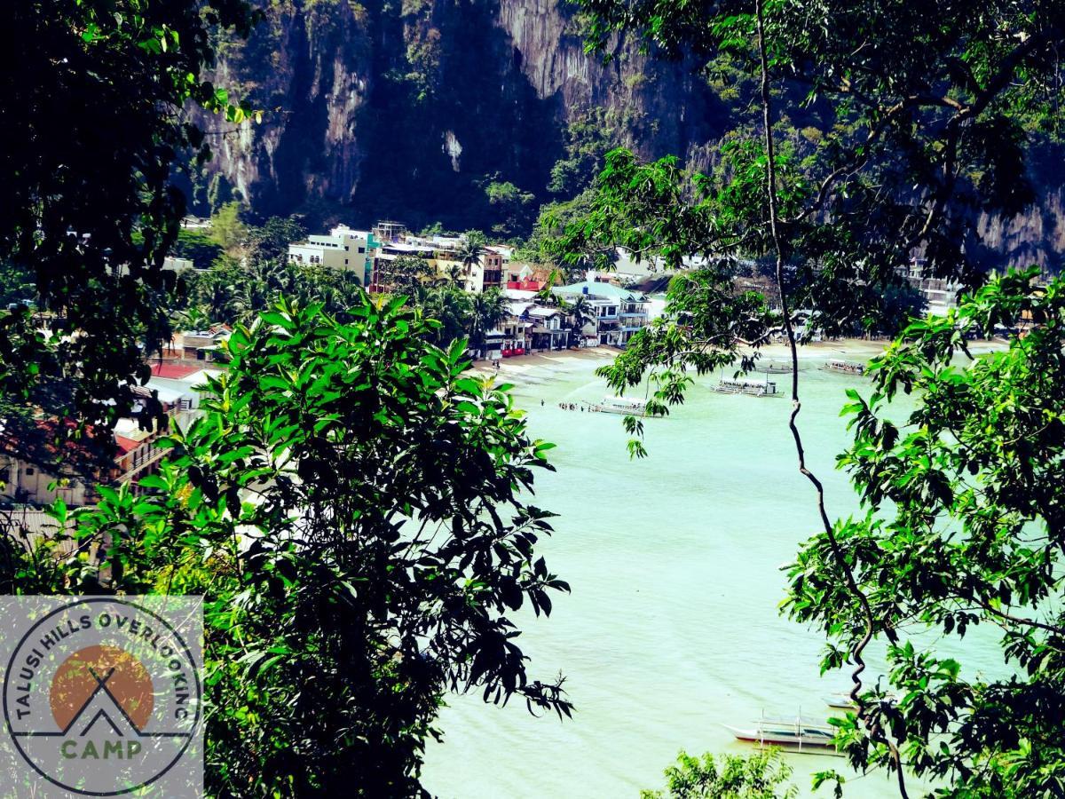 Camp Talusi Hilltop Overlooking El Nido Exteriör bild